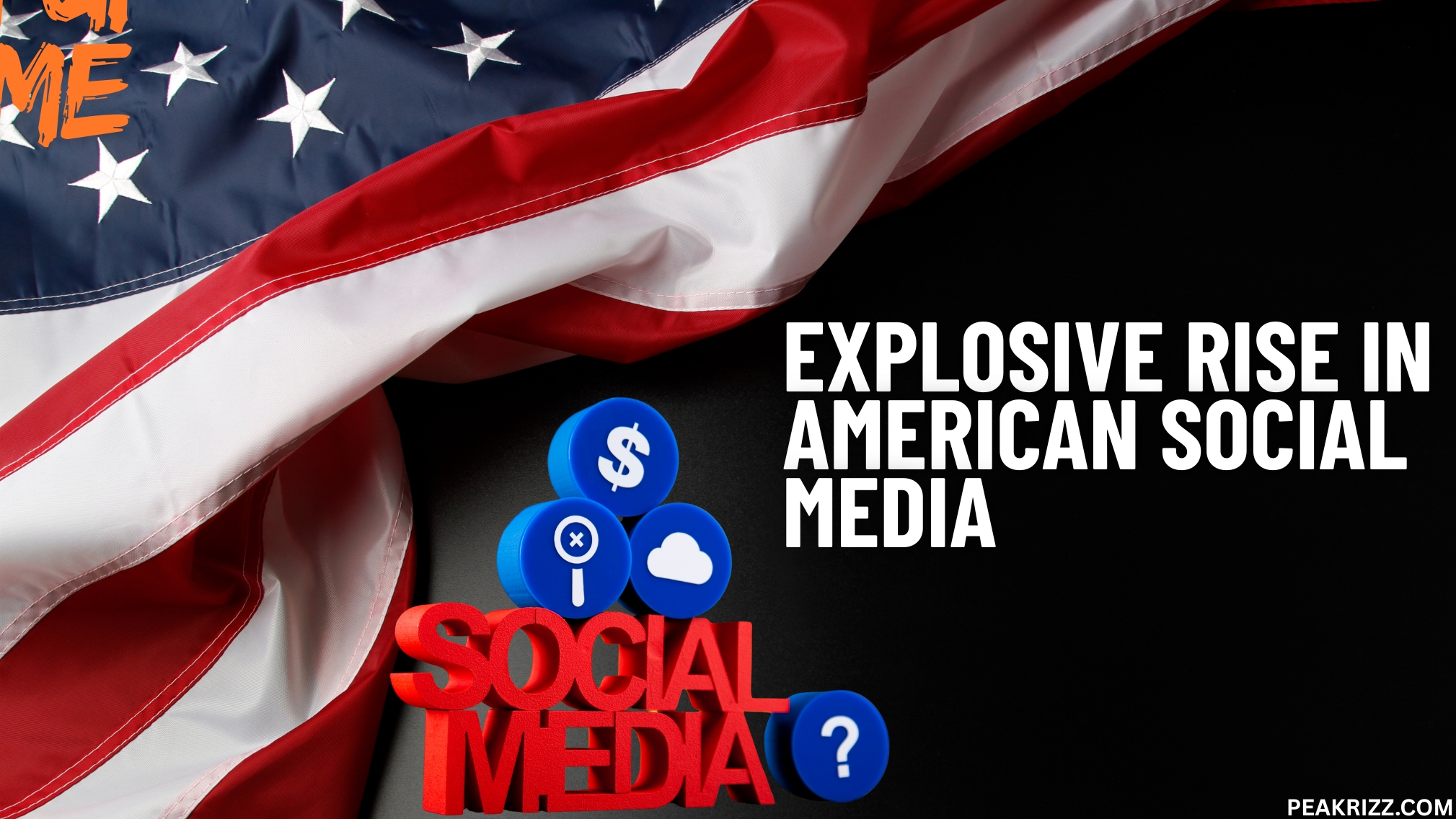Explosive Rise in American Social Media Explosive Rise in American Social Media