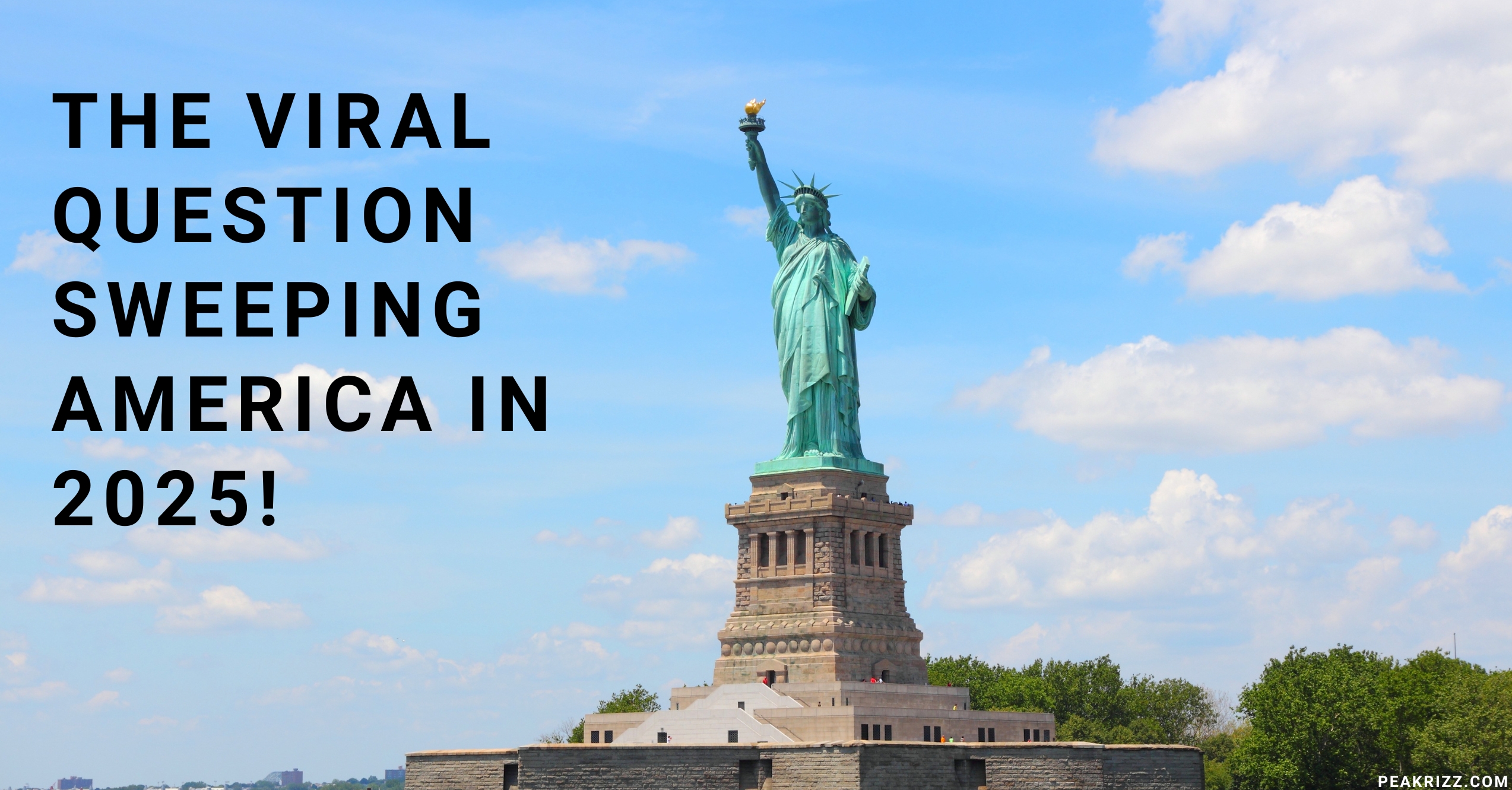The Viral Question Sweeping America in 2025