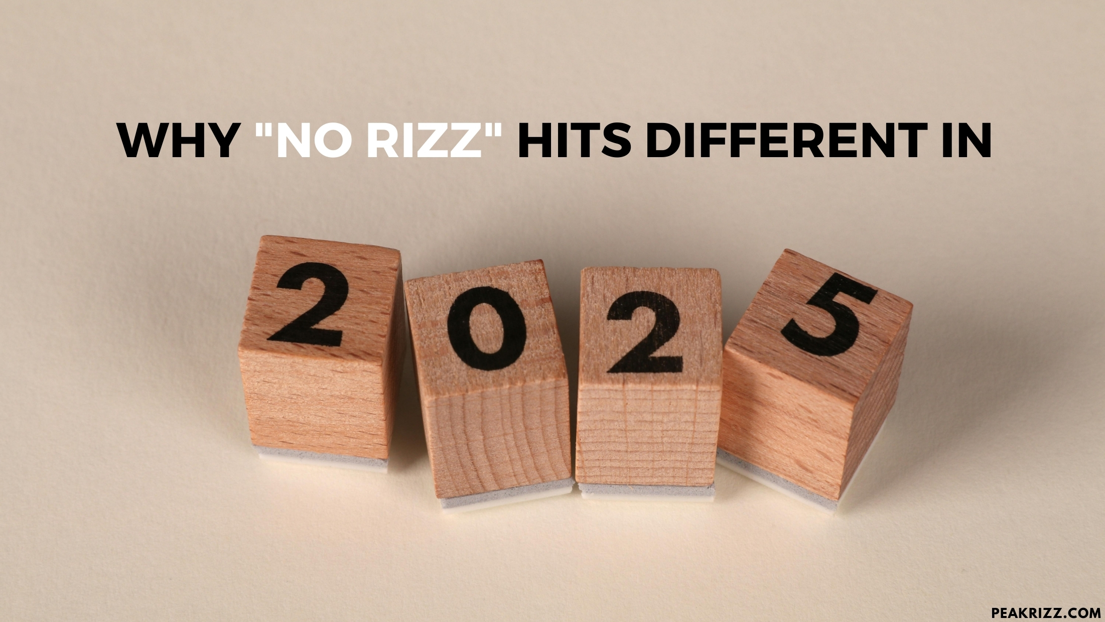 Why "No Rizz" Hits Different in 2025