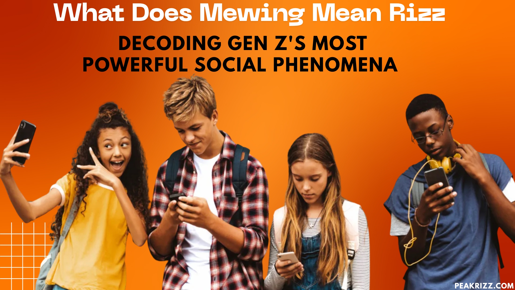 What Does Mewing Mean Rizz
