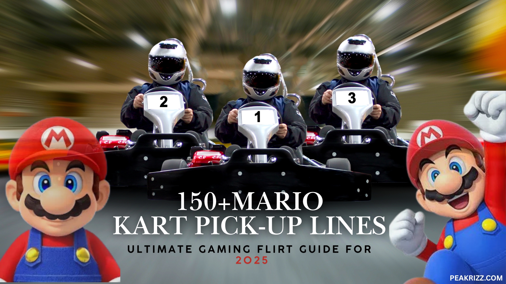 150+Mario Kart Pick-Up Lines