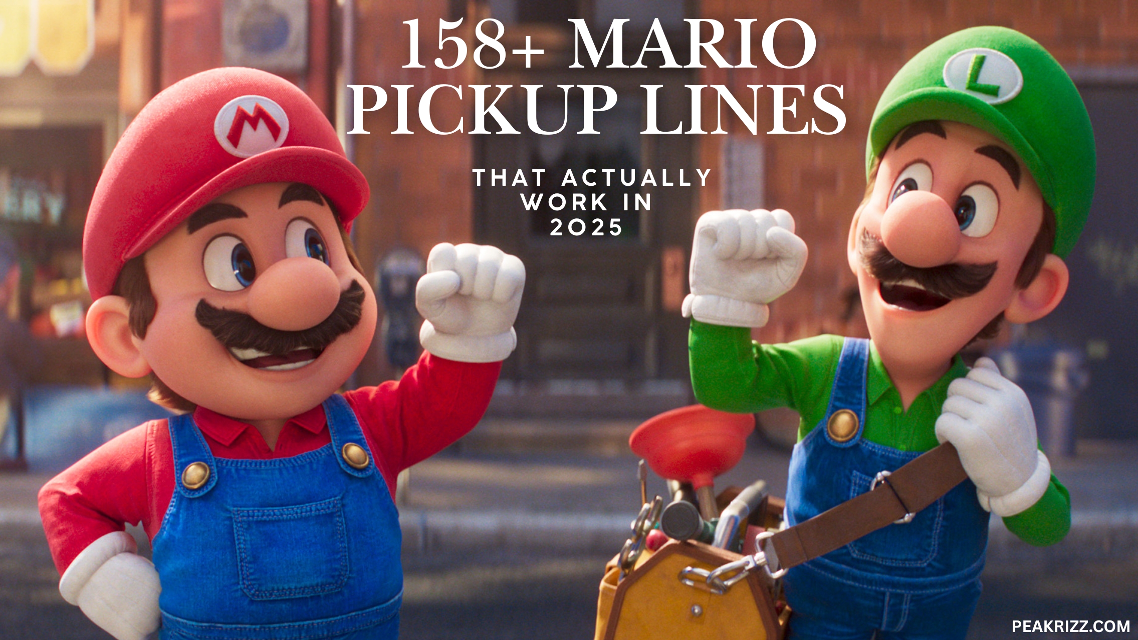 158+ Mario Pickup Lines